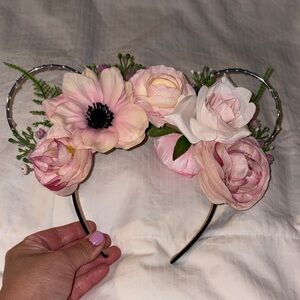 Floral Pink Headband